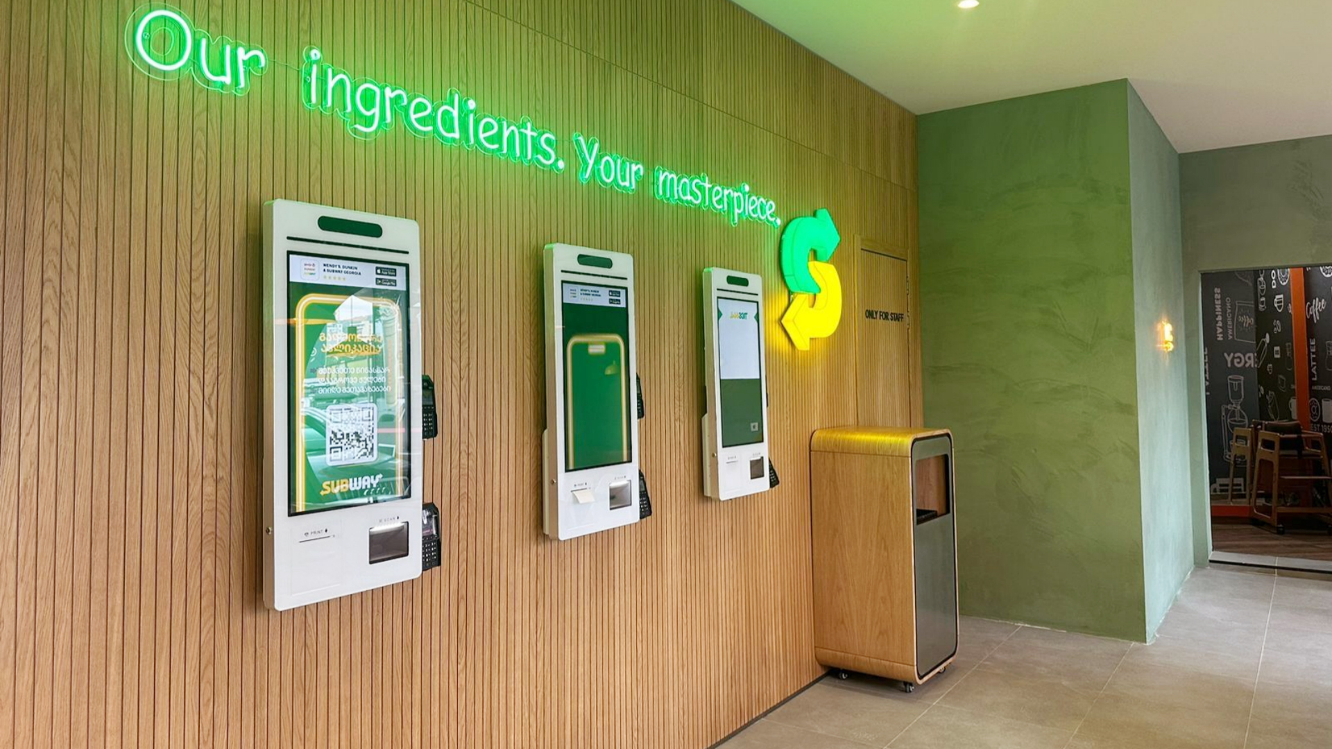 Kiosks bring convenience to Subway